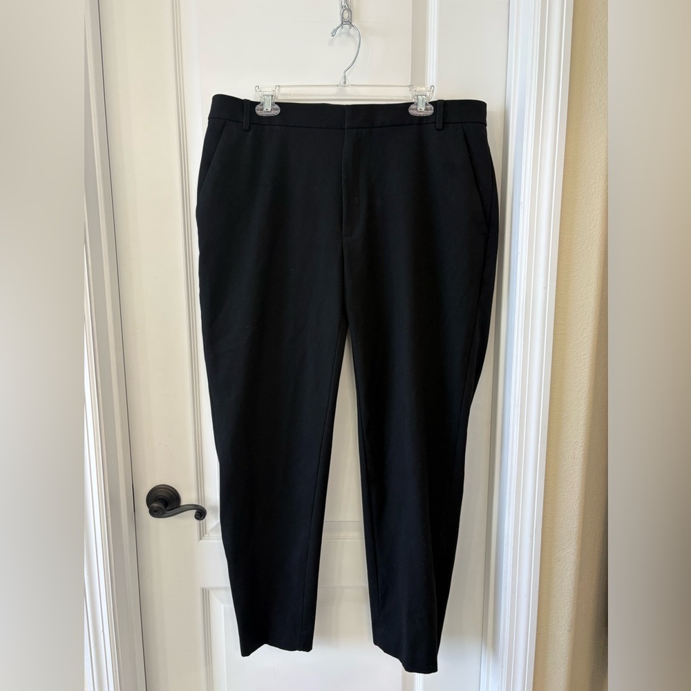 Banana Republic Black Sloan Ankle Pants Size 16